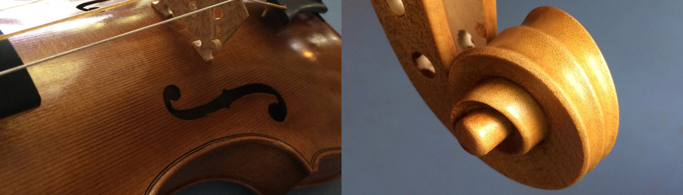 New Build Violins by anna Tummers